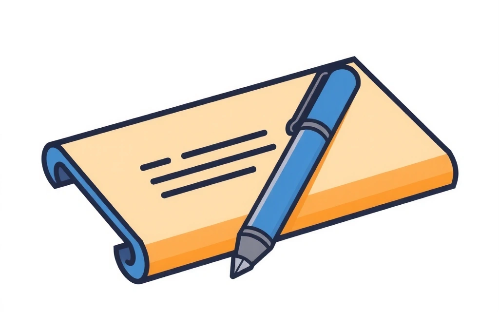 Dokument mit Geschäftsbedingungen